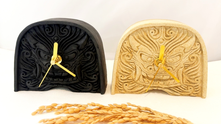 食品廃棄物×伝統技術でアップサイクル「鬼守の時計」誕生~時を見守る、循環の象徴